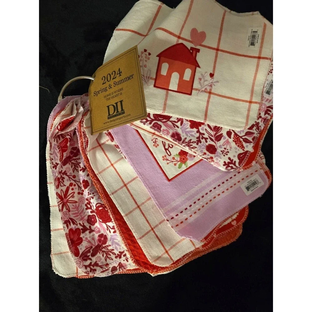 DII Design Imports Sample Swatch For 2024 Spring & Summer Home Is Where Heart Is